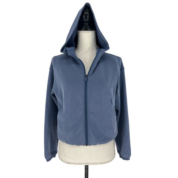 Lululemon Softstreme Full Zip Hoodie in Blue - Picture 3 of 10